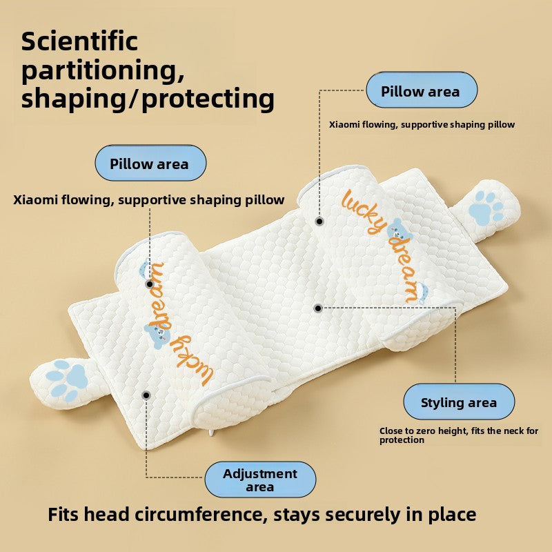 Baby Head Shaping Pillow with Millet Filling