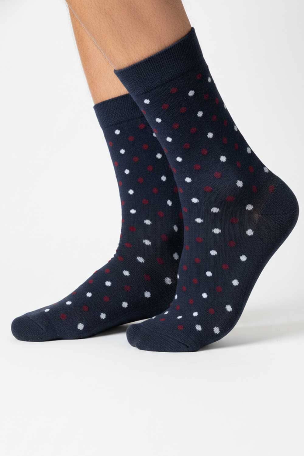 Men's Dots Crew Socks - PACK OF 2
