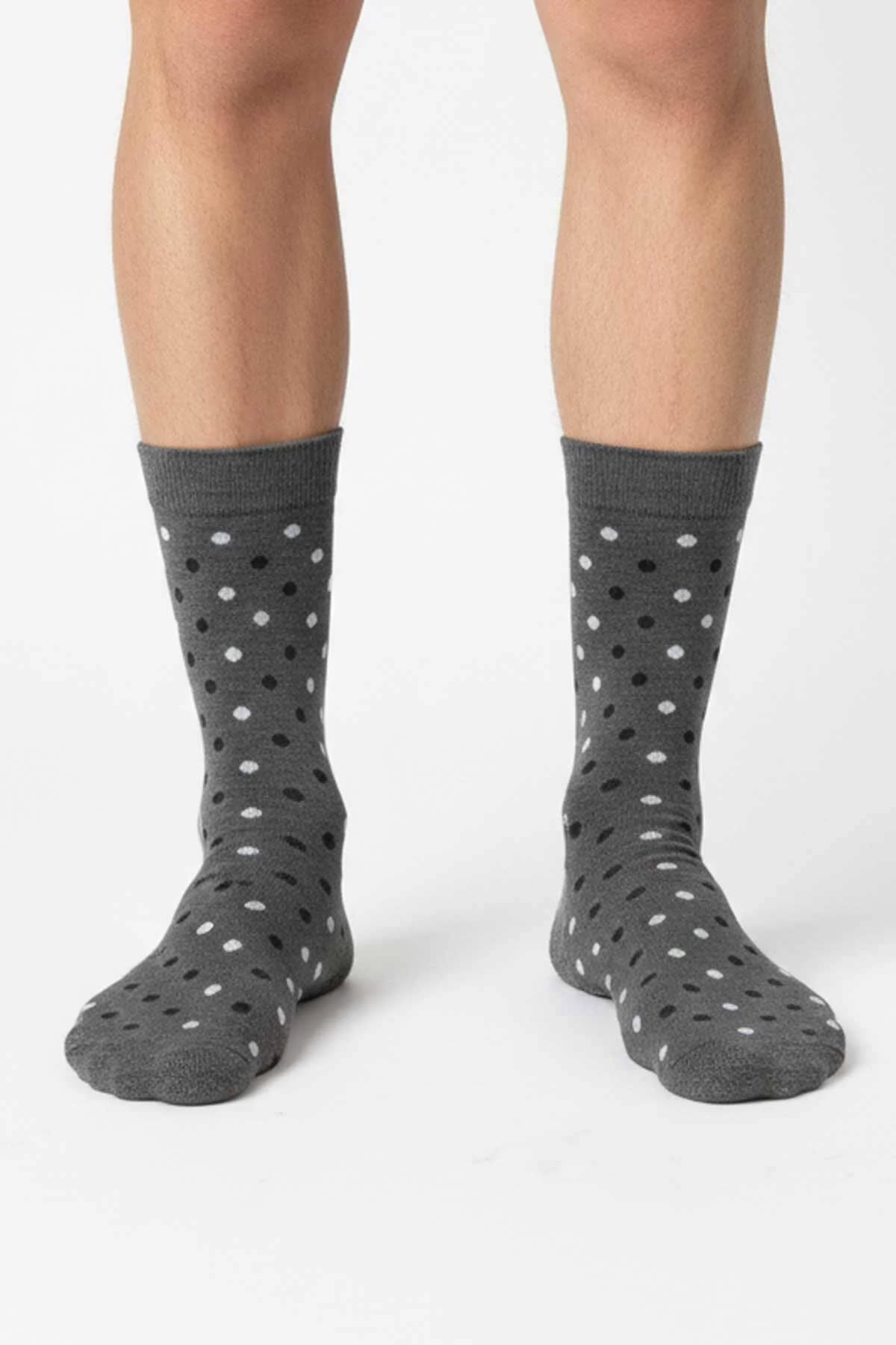Men's Dots Crew Socks - PACK OF 2