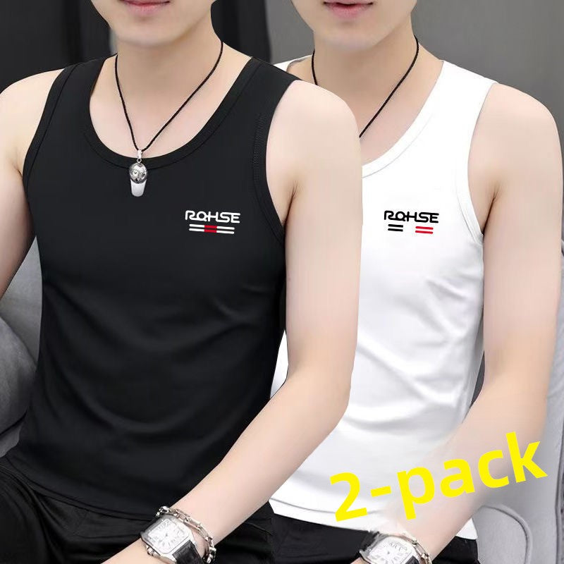 Men's Ice Silk Sleeveless Tank Top