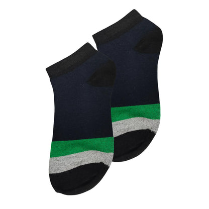 Athletic Ankle Socks for Men & Women Multi-Color 3 Pairs Multipack