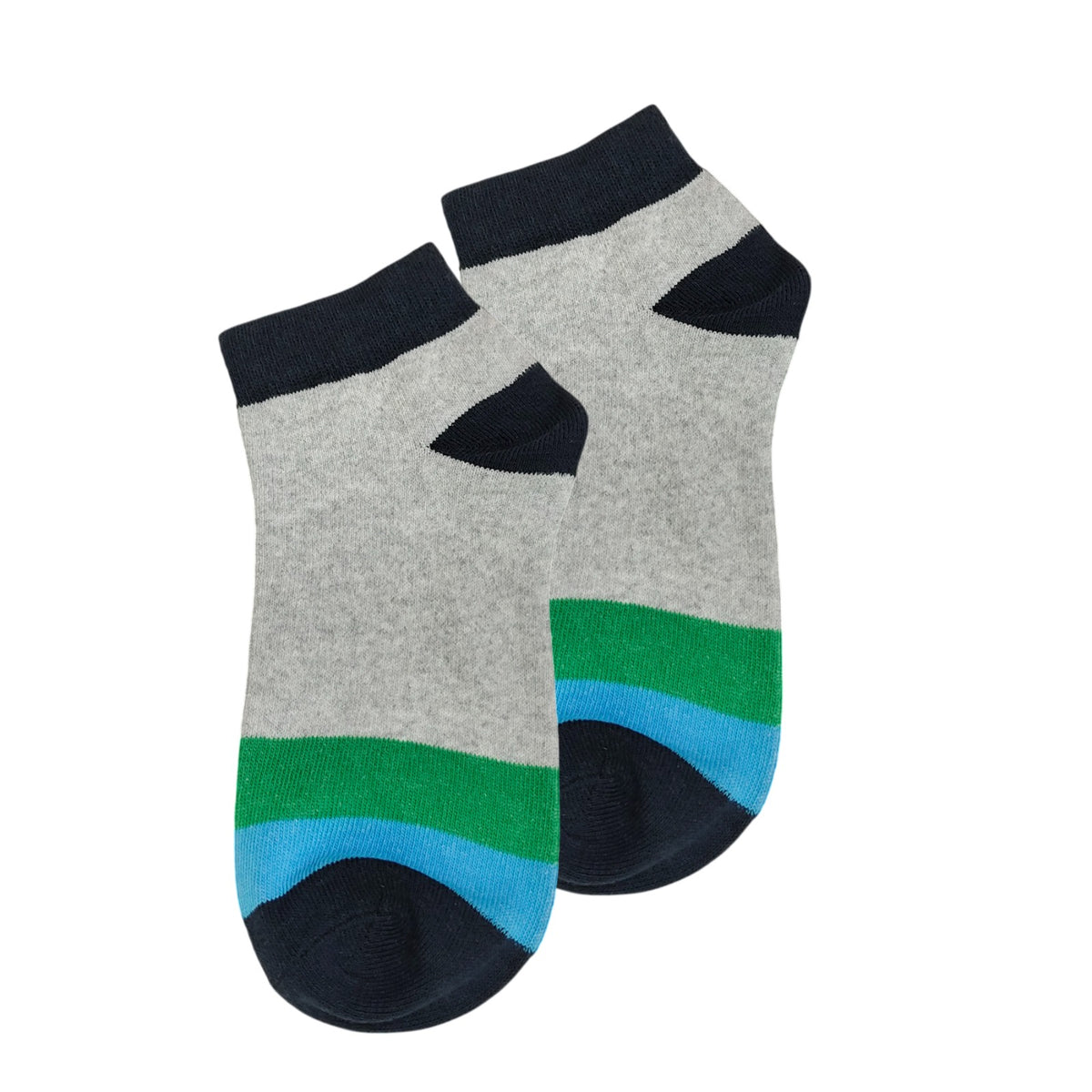 Athletic Ankle Socks for Men & Women Multi-Color 3 Pairs Multipack