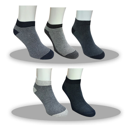 Ankle Sock 5-Pair Multipack – Coastal Comfort Collection