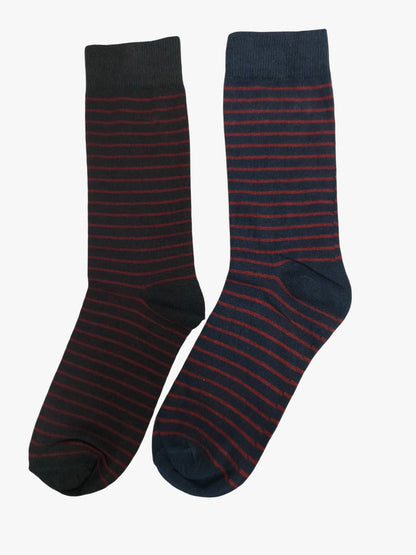 Men's Dress Crew Socks – 2-Pair Pack
