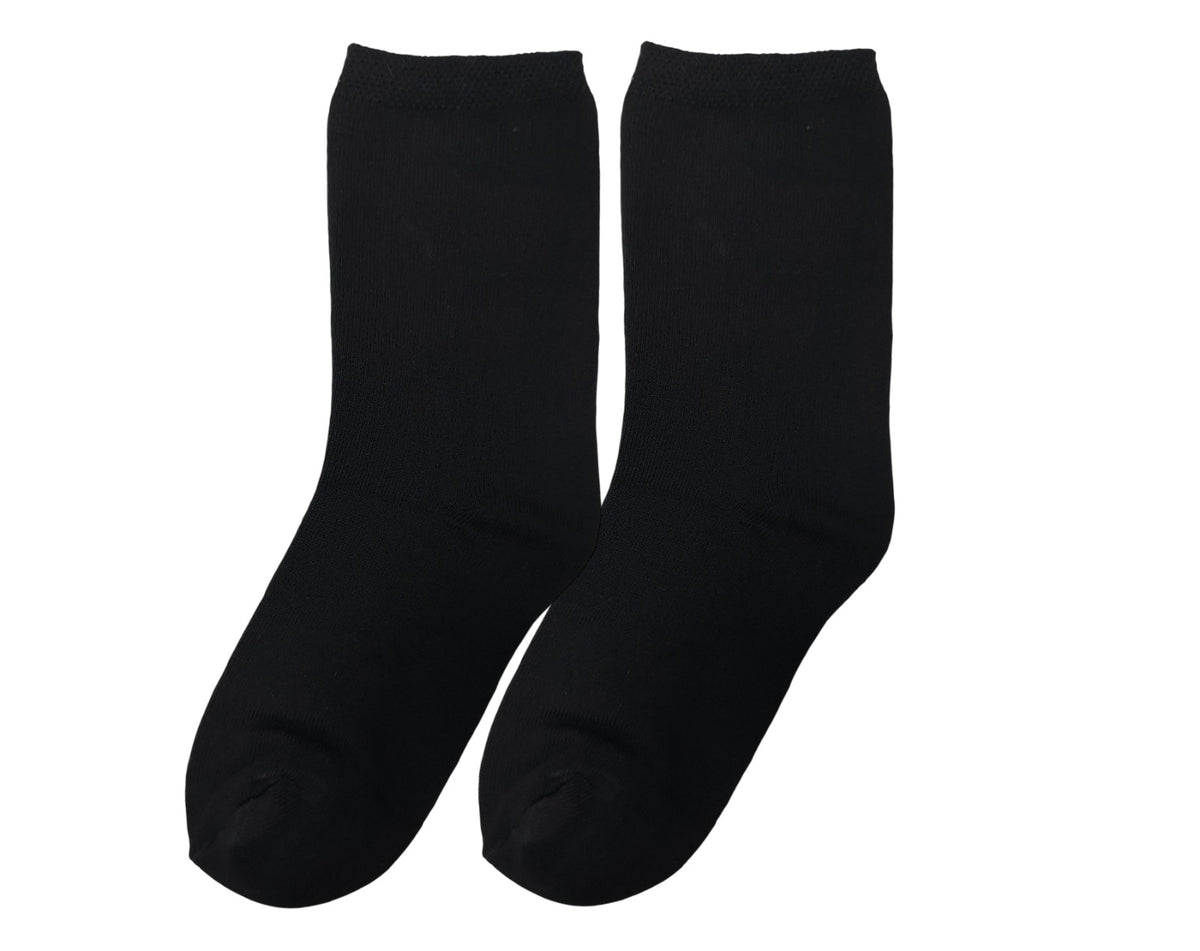 Ladies Black Socks – 6-Pair Value Pack