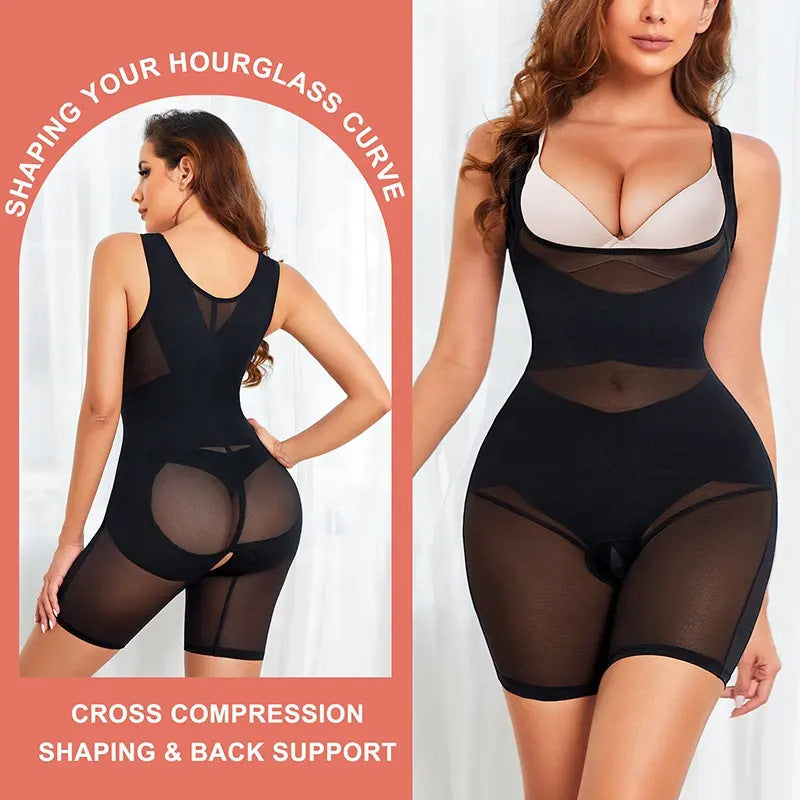 Women's High Waist Shapewear Bodysuit