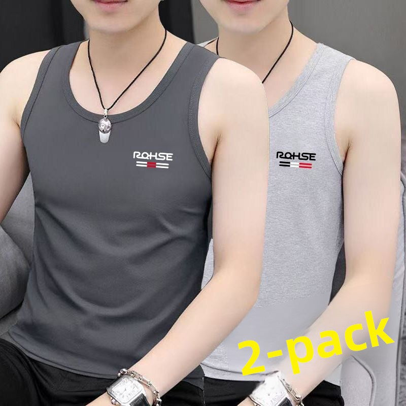 Men's Ice Silk Sleeveless Tank Top